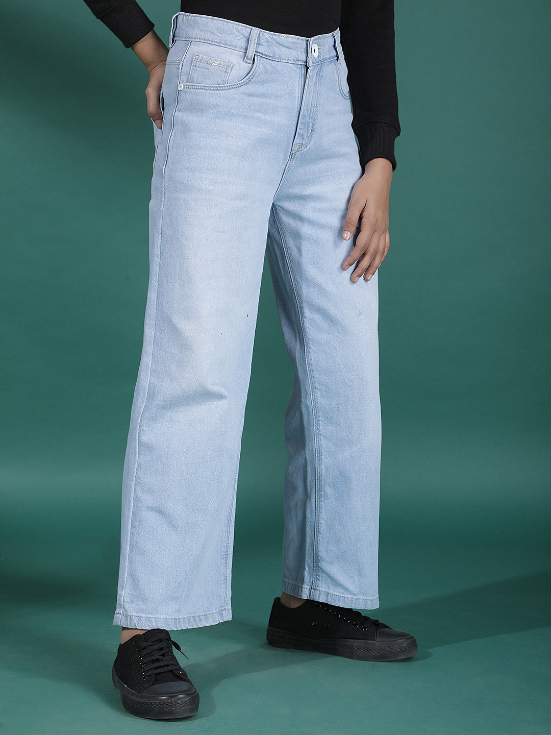 Refined Blue Bootcut Jeans