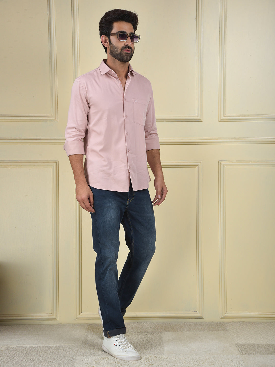 Easy Wear Peach Shirt