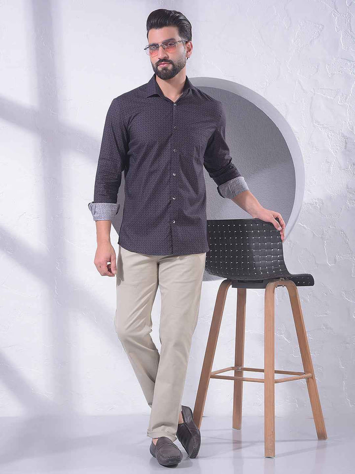 Multi-Color Printed 100% Cotton Shirt