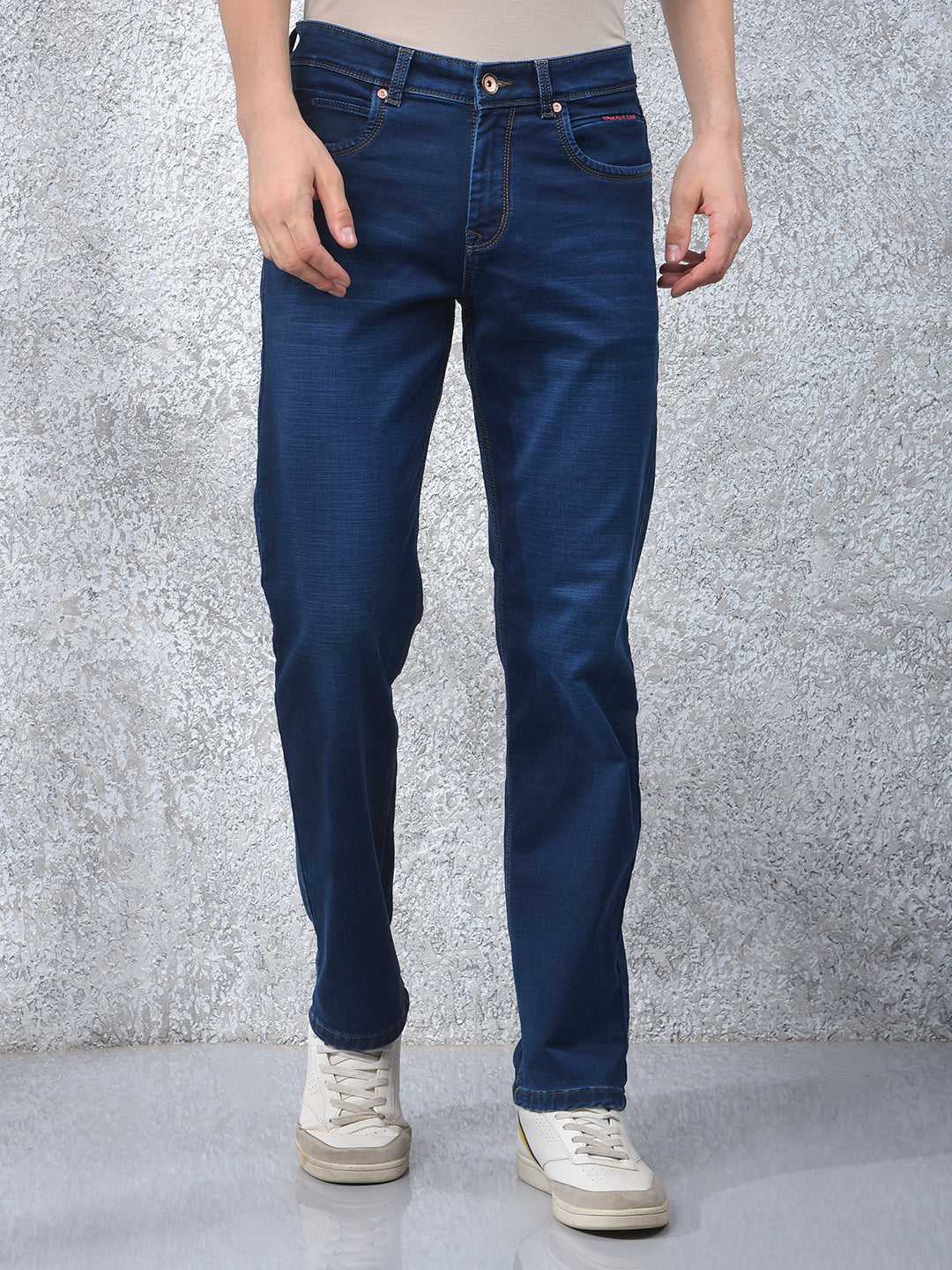 Swanky Blue Straight Jeans