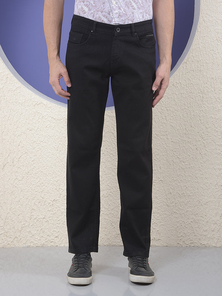 Black Everyday Straight Jeans