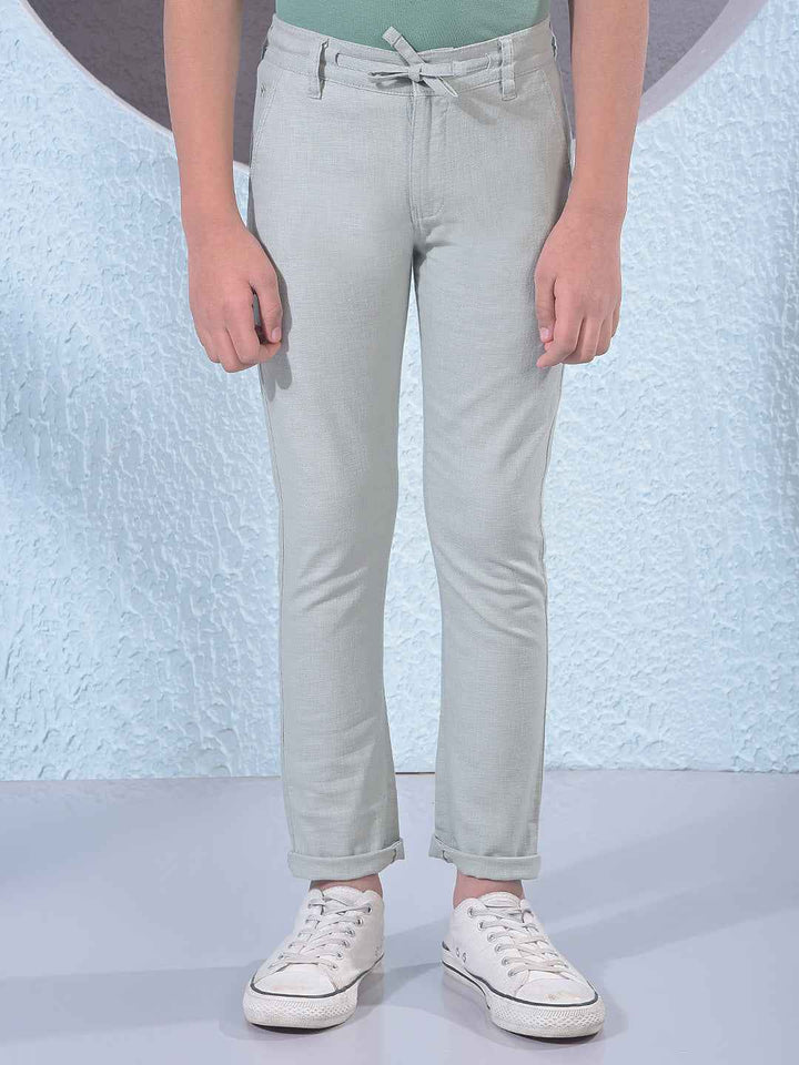 Green 100% Cotton Trousers