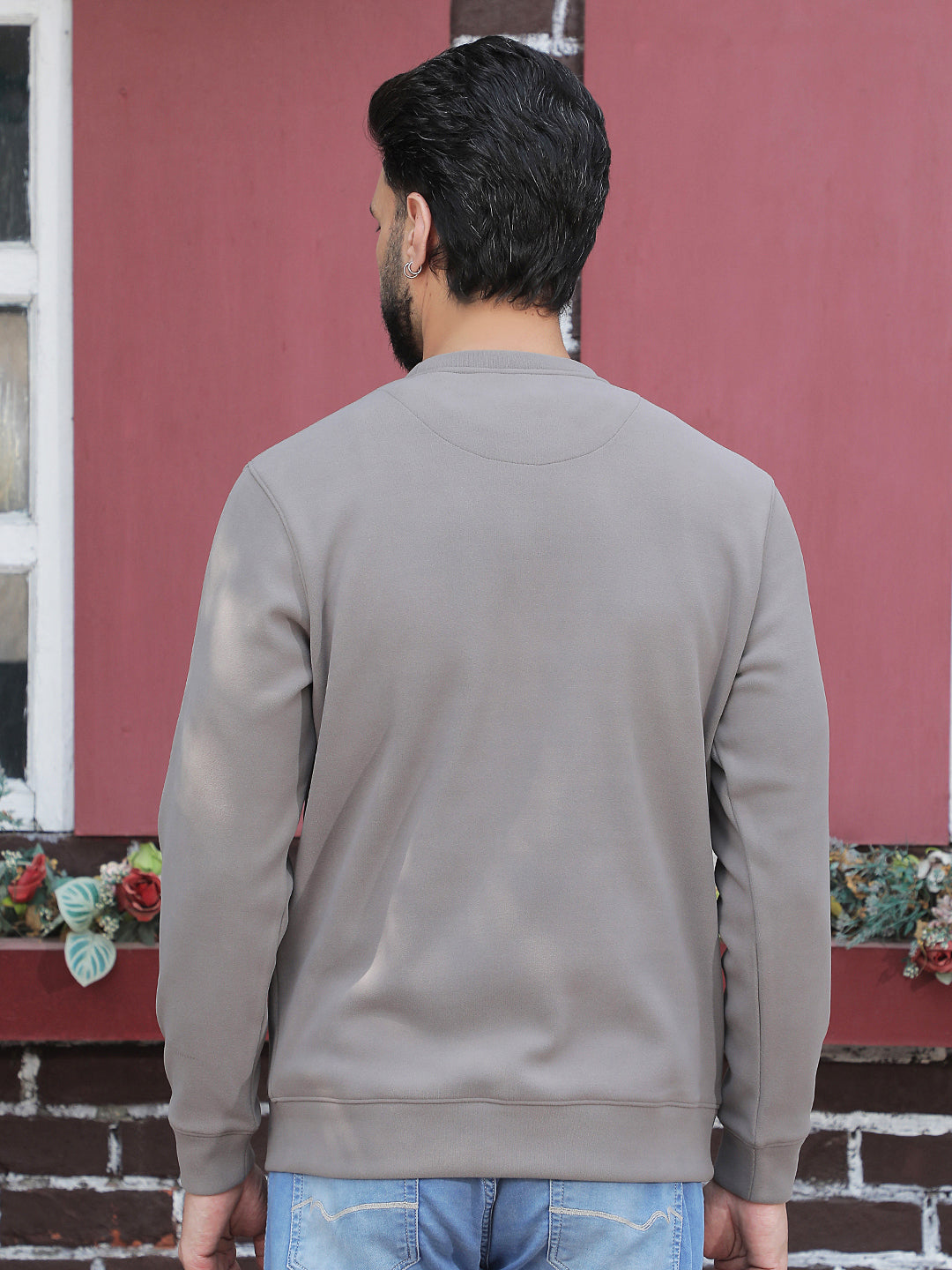 Chic Fog Grey Sweatshirt