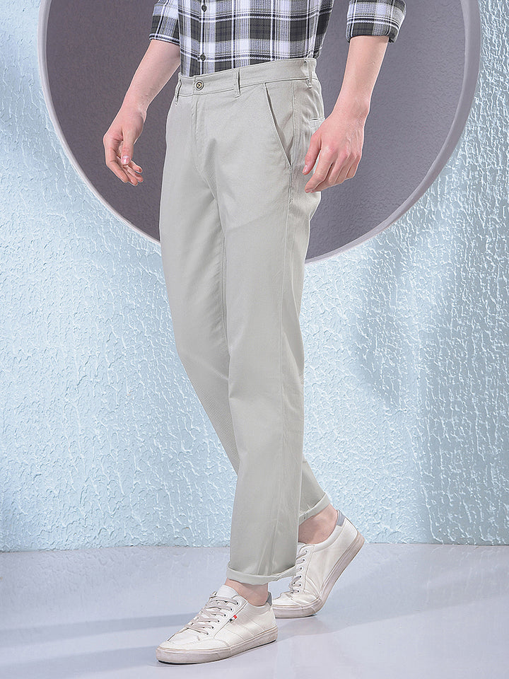 Fresh Green Straight Trousers