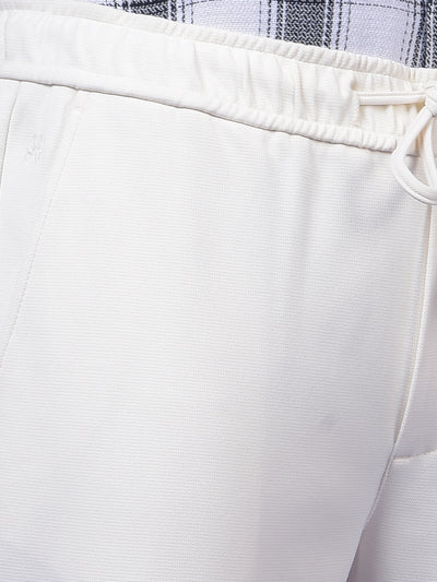 Off White Knitted Trousers