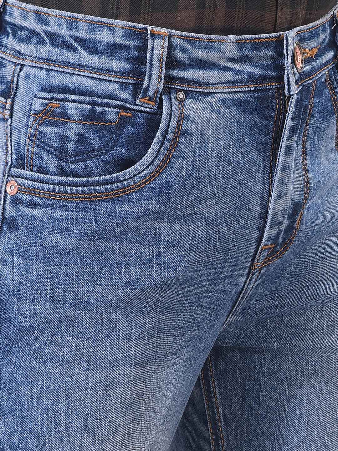 Refined Blue Modern Jeans