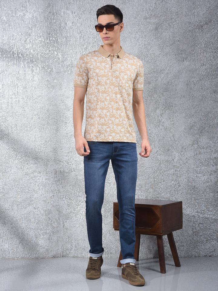 Stylish Tapered Blue Jeans