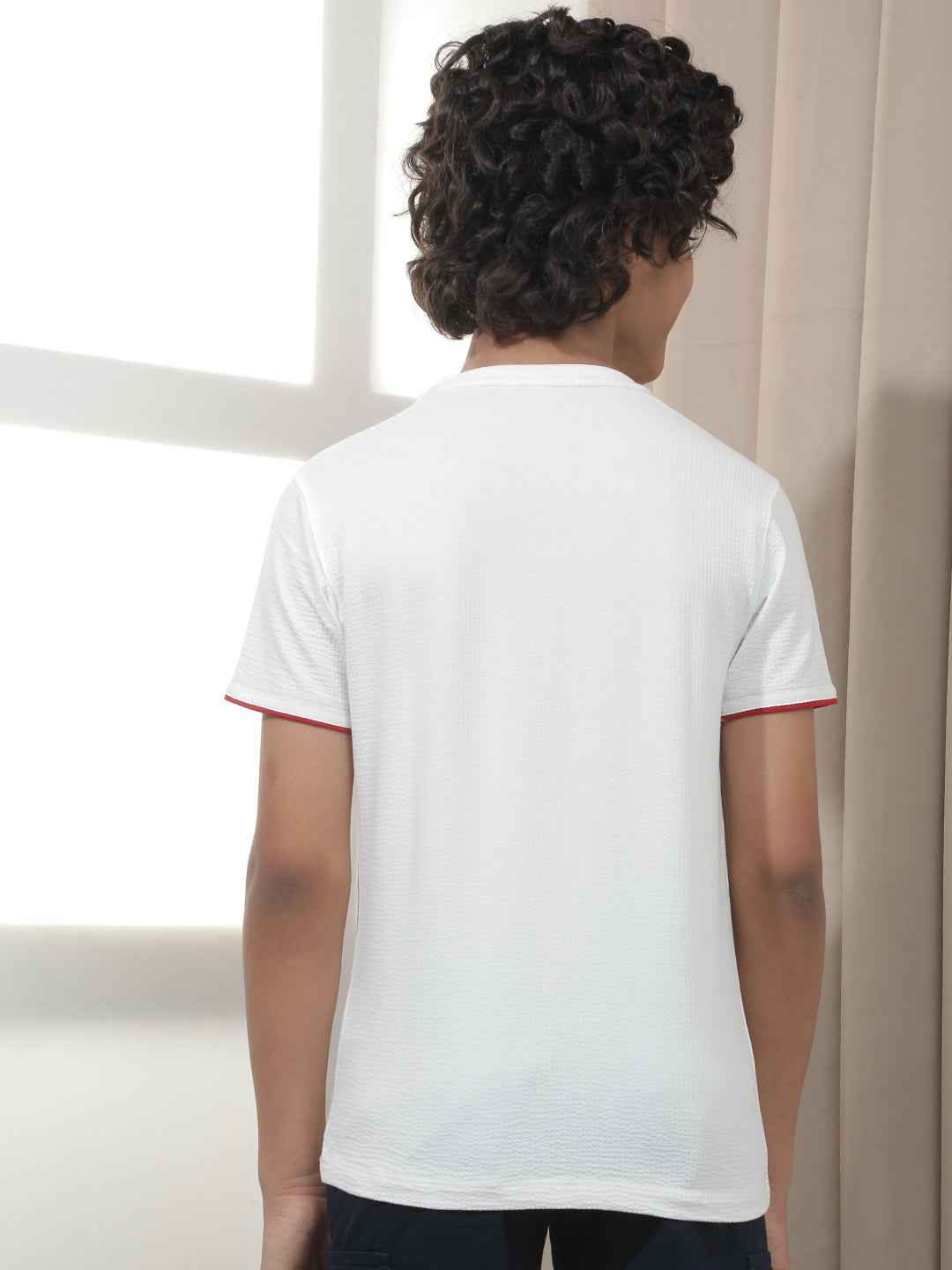 White Graphic Print T-Shirt