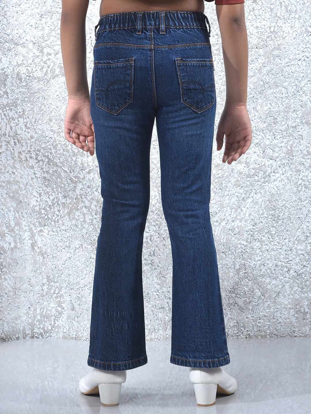 Luxe / Luxury Blue Bootcut Jeans