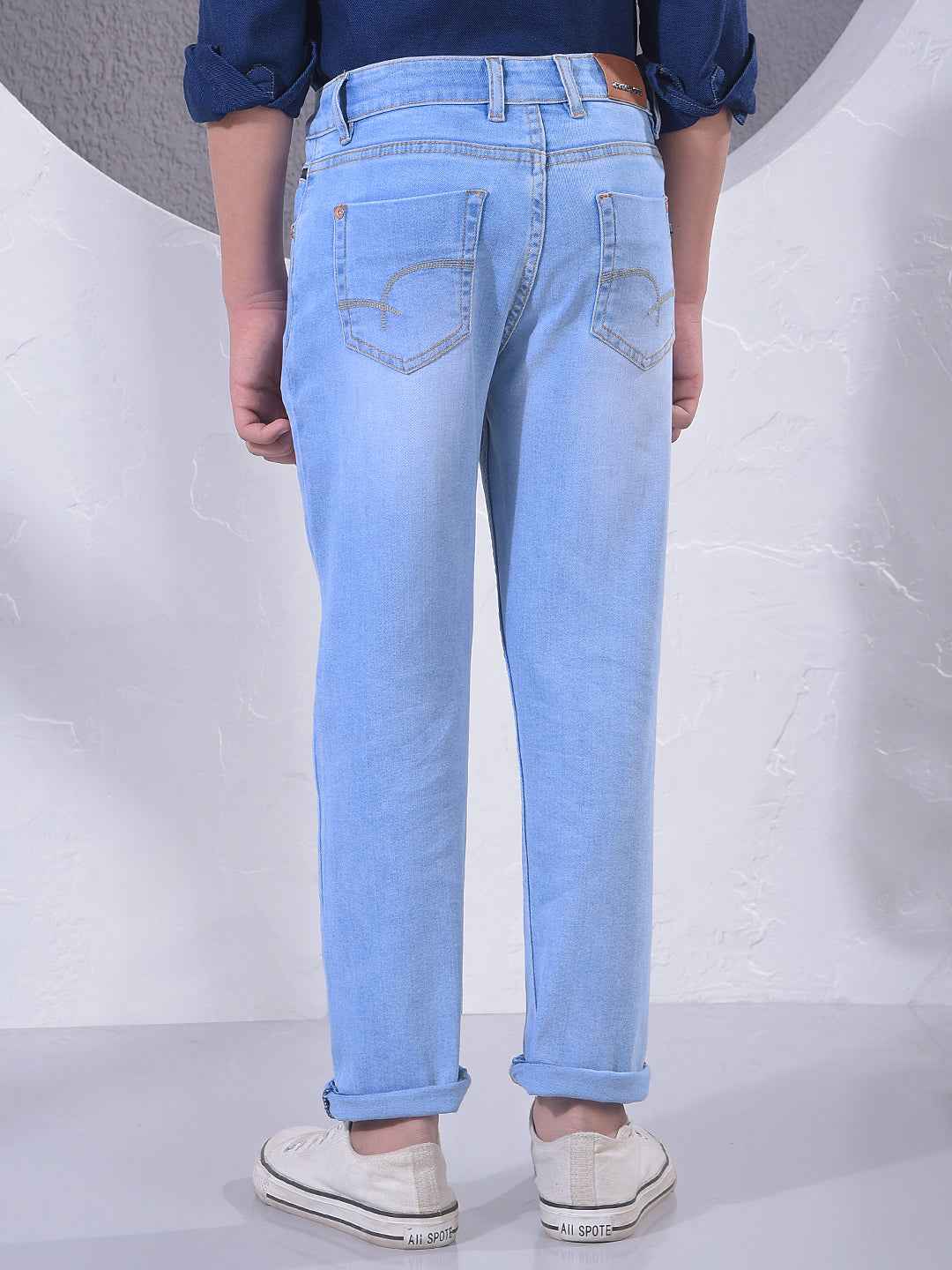 Ice Blue Street Chic Jeans