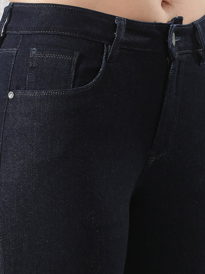 Navy Blue Bootcut Jeans