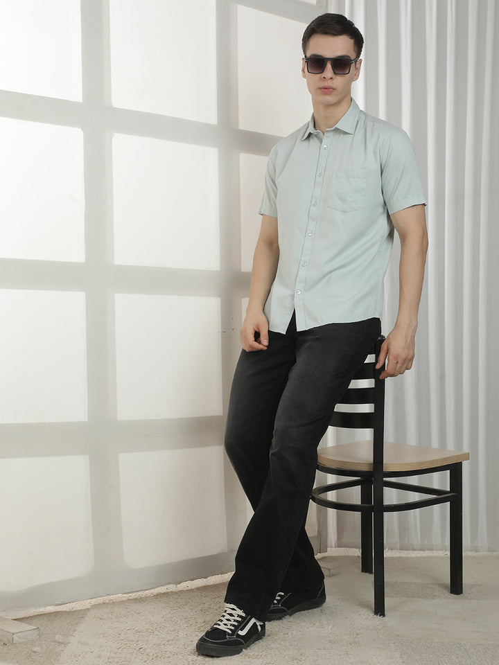 Luxe Emerald Green Shirt