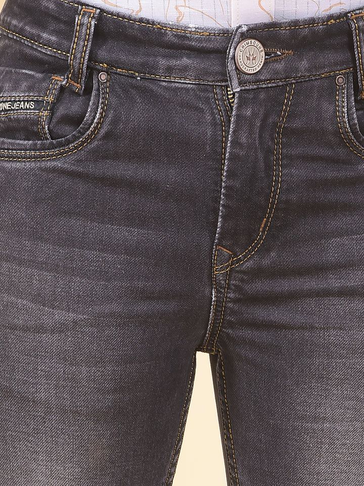 Modish Slim Fit Black Jeans