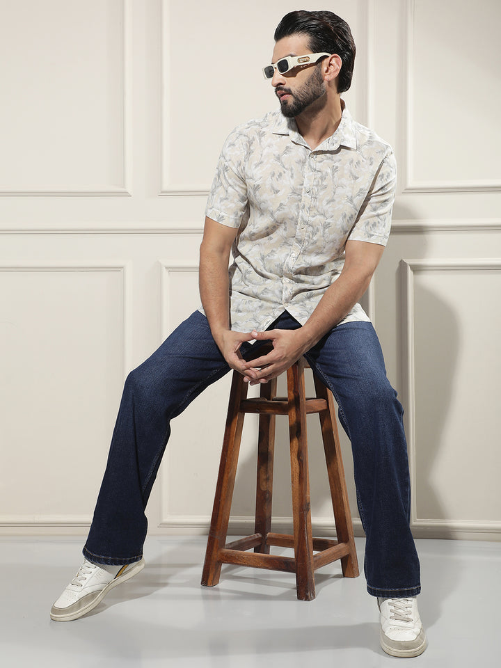 Minimalist Sapphire Blue Baggy Jeans
