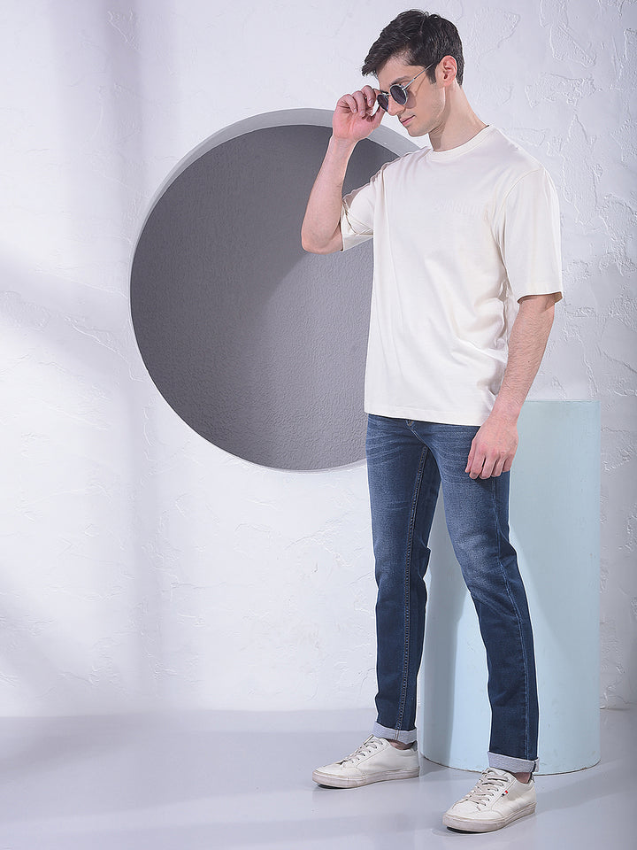Black Denim Jeans-Men Jeans-Crimsoune Club