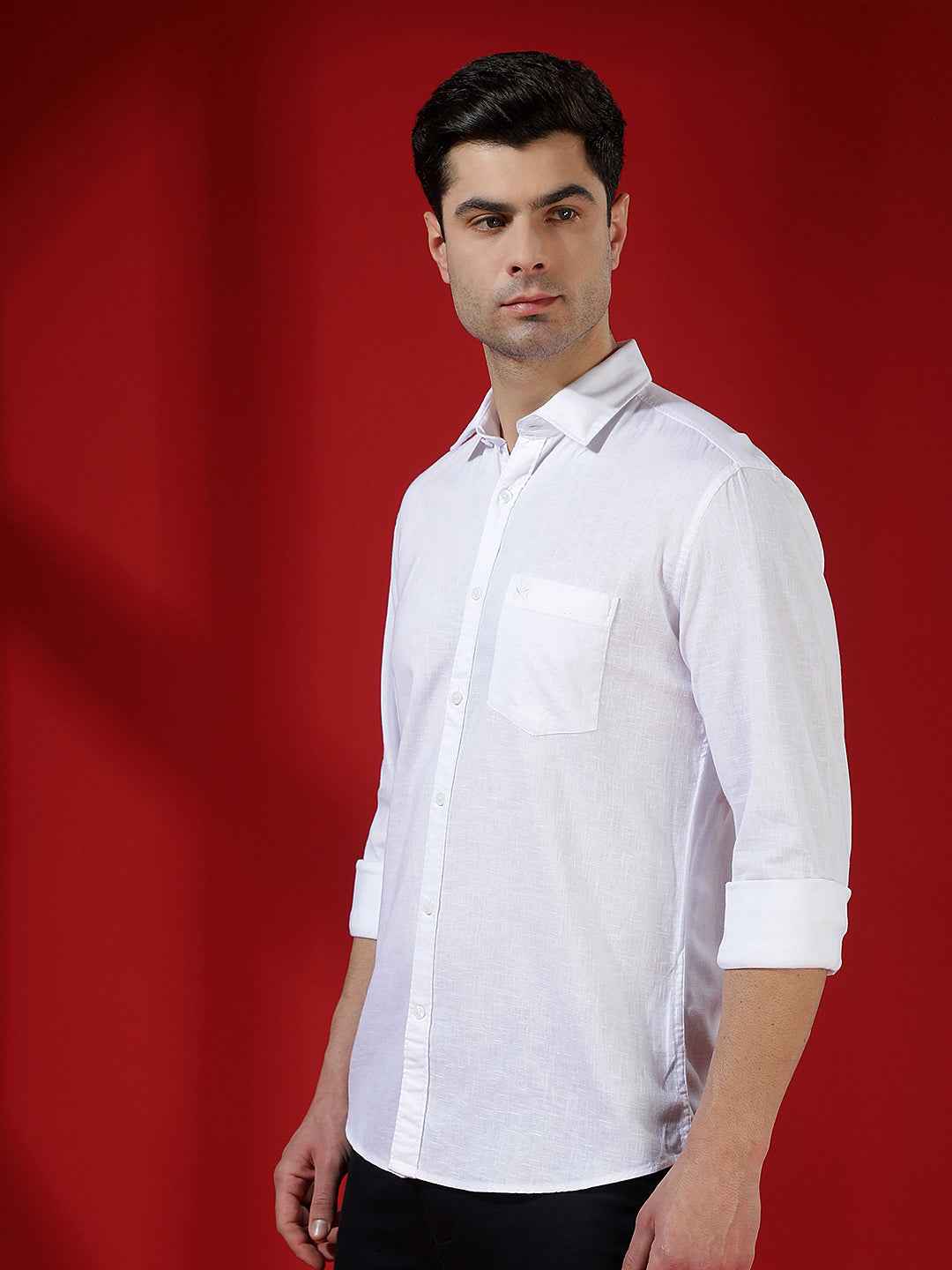 White Chic Linen Air Shirt