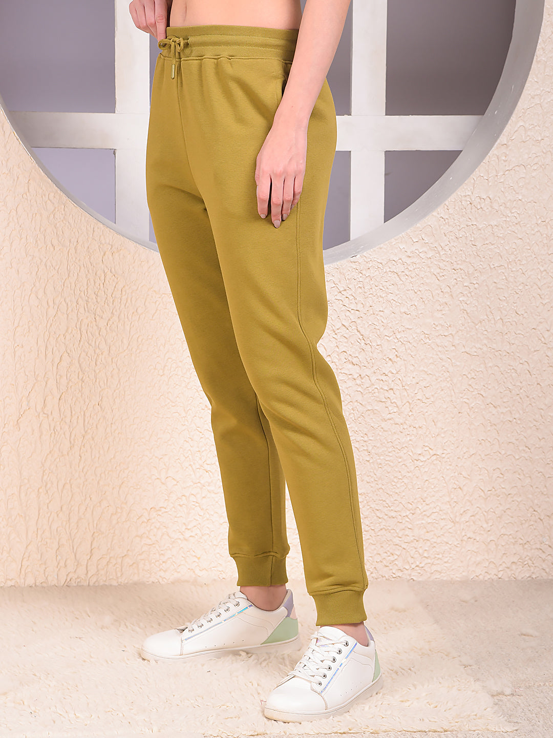 Comfy Olive Fleece Joggers