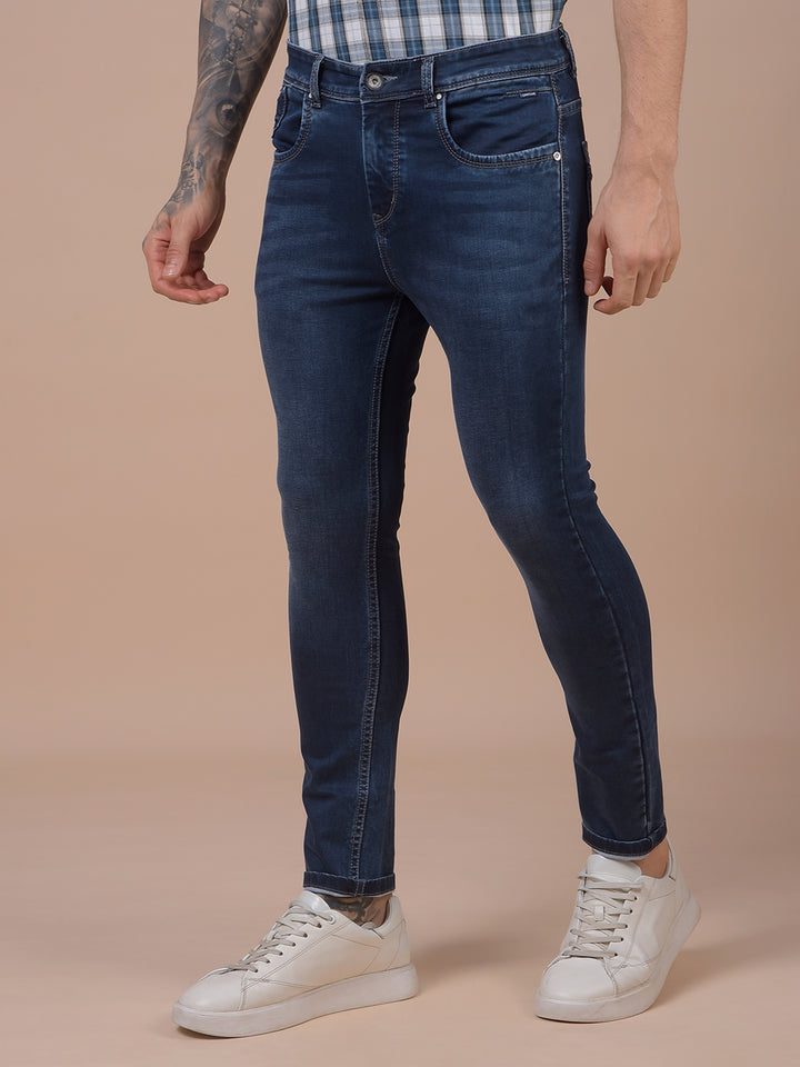 Shadow Blue Skinny Fit Jeans