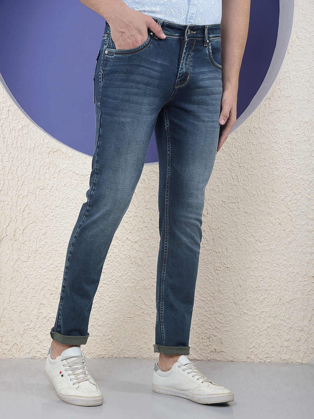 Blue Everyday Straight jeans