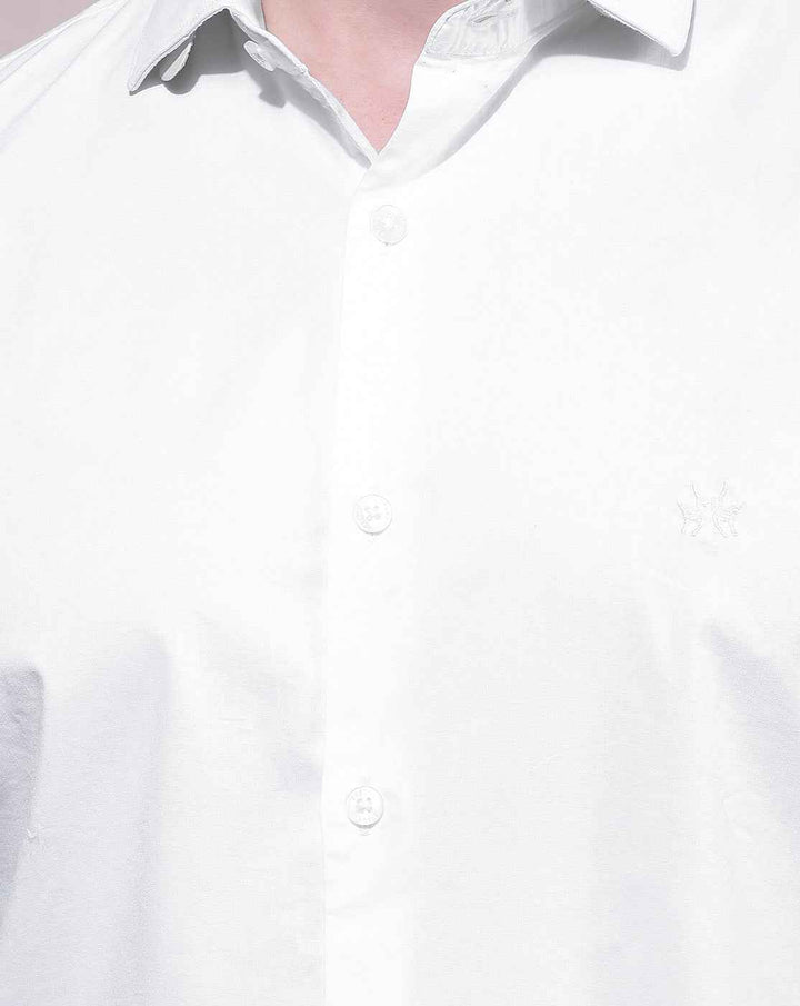 Pure White Everyday Button Shirt