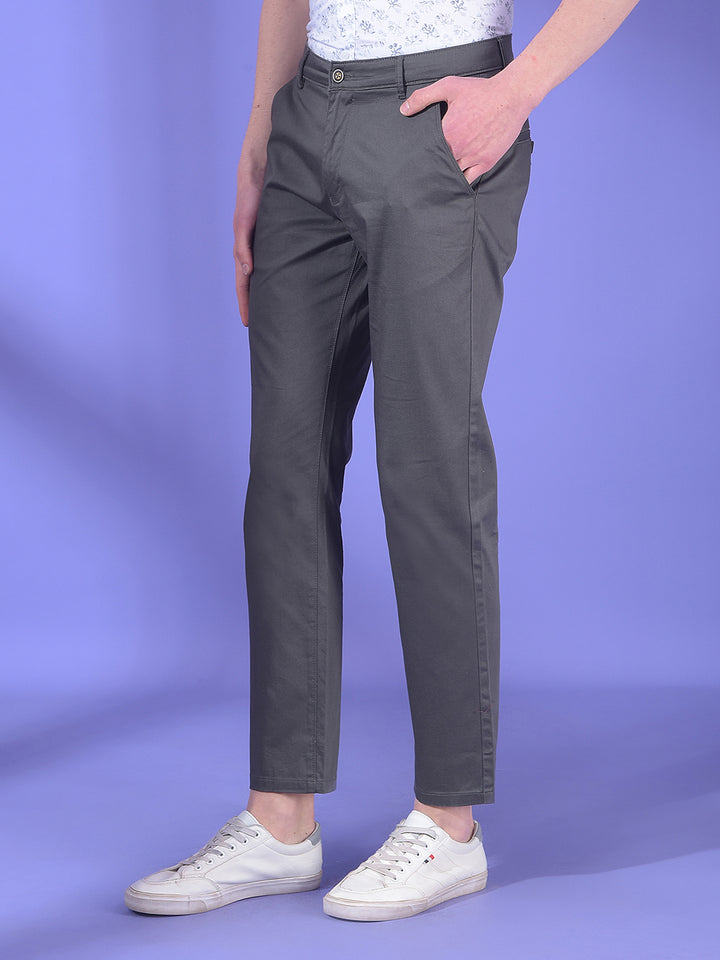 Olive Dobby Trousers