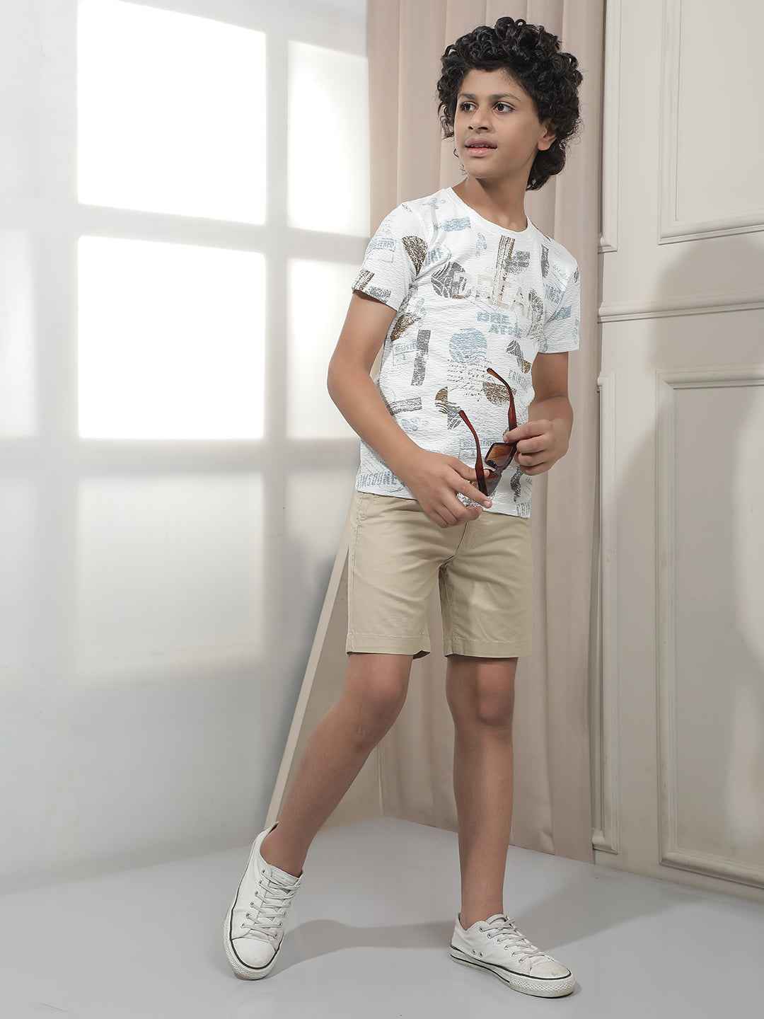 Warm Beige Urban Shorts