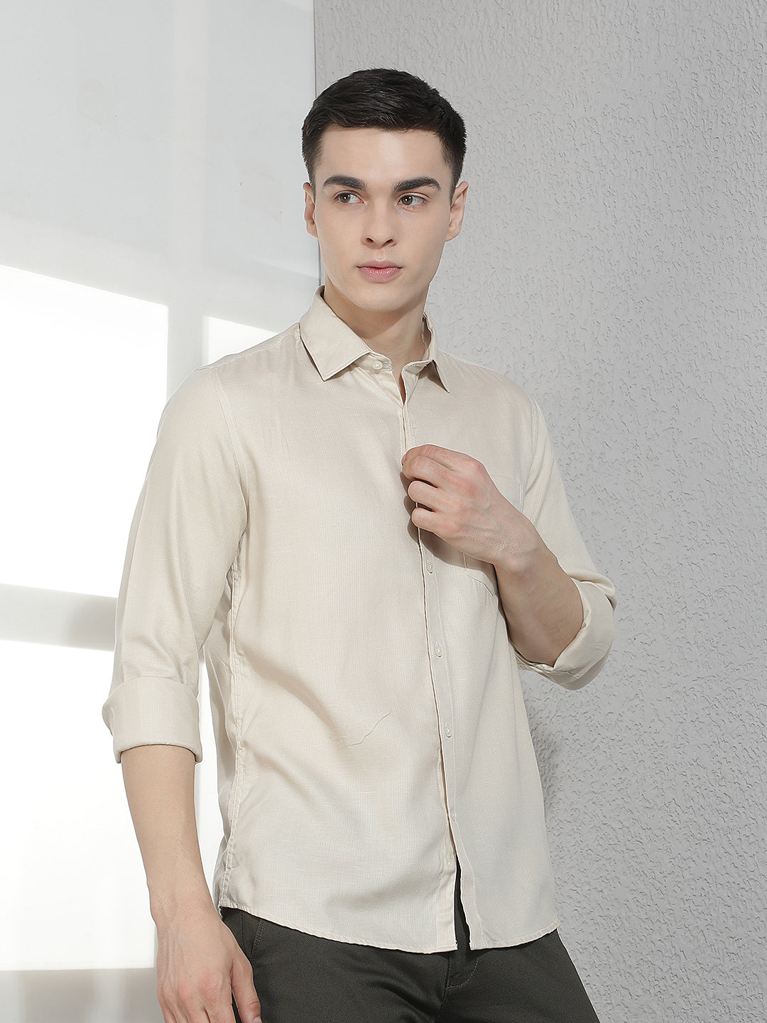Classic Light Beige Shirt
