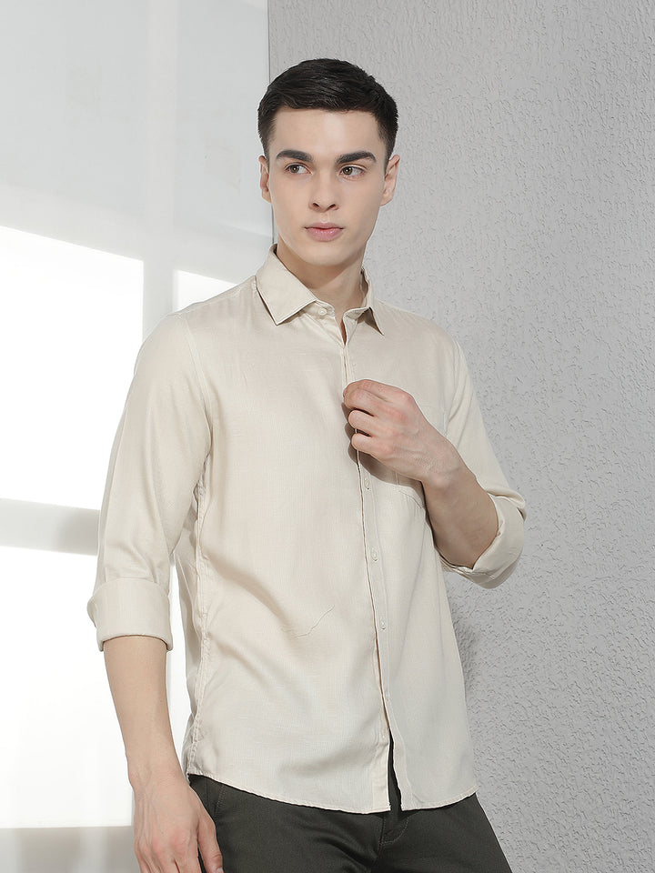 Classic Light Beige Shirt