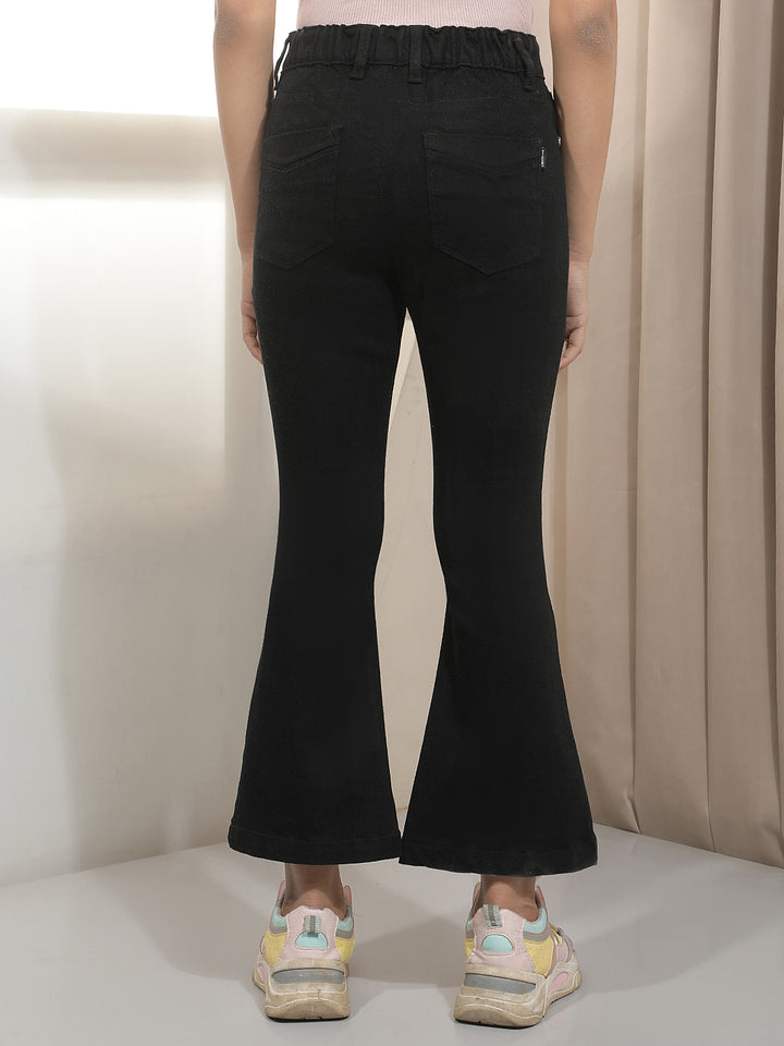 Tailored Onyx Black Bootcut Jeans