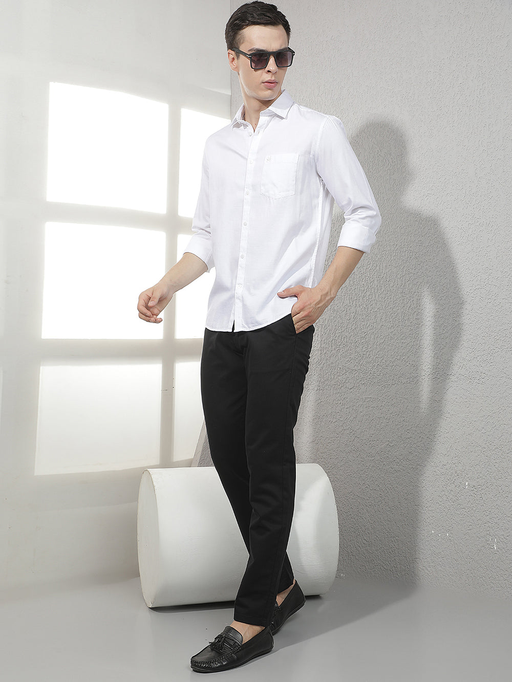 Eclipse Dark Black Trousers