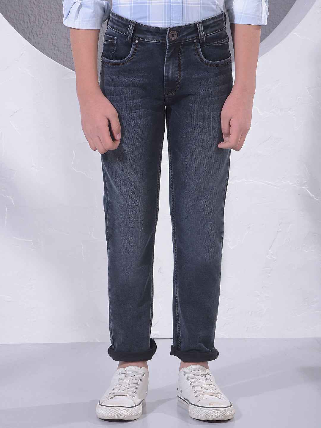 Charcoal Grey Urban Luxe Jeans