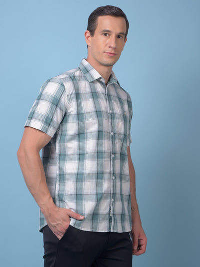 Green Checked Shirt