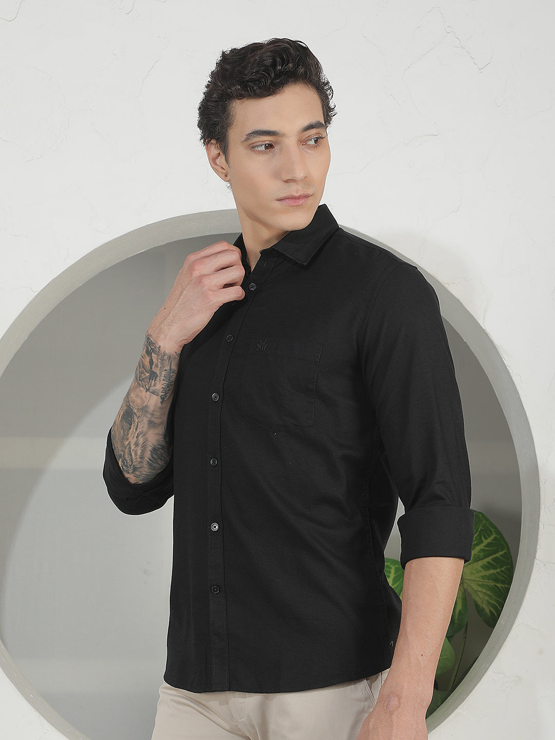 Chic Pitch Black Shirt