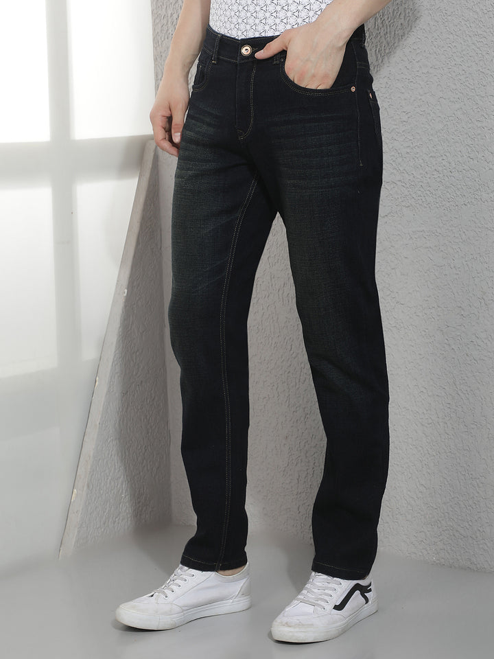Classic Ink Blue Whisker Jeans