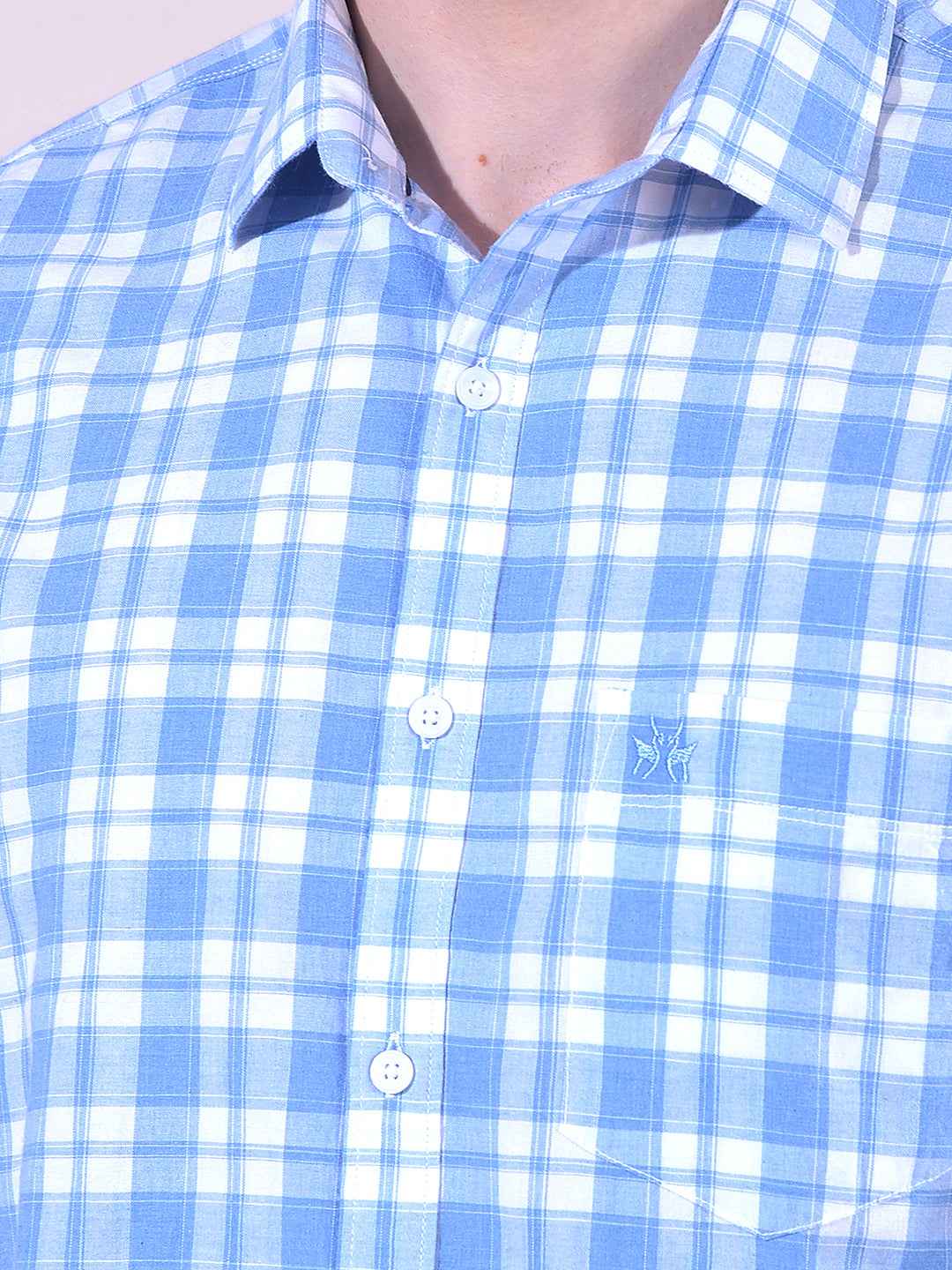 Blue Checked Shirt