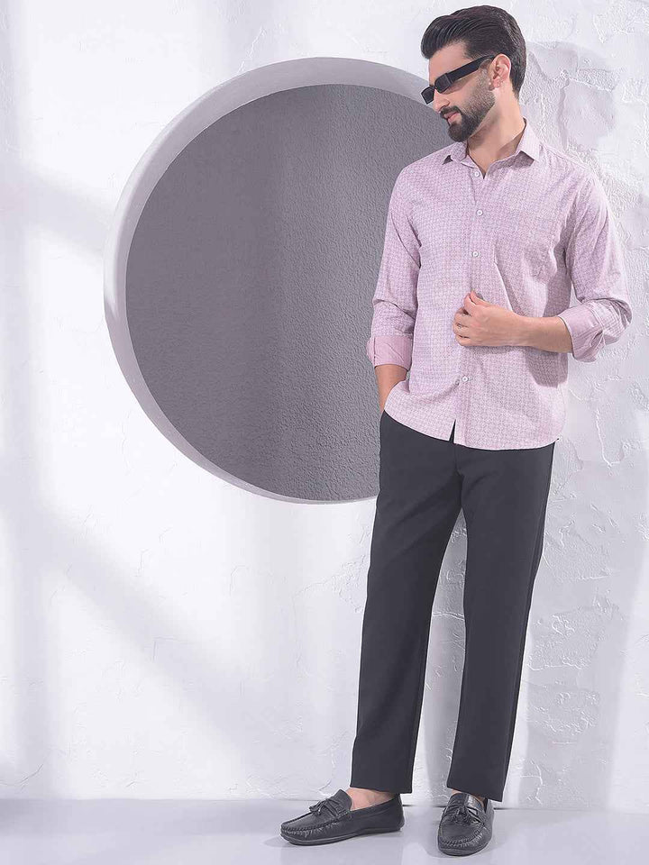 Pink Graphic Print Shirt