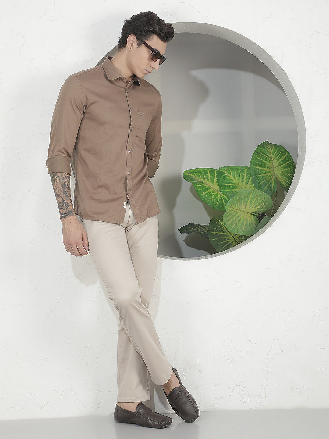 Warm Sand Beige Shirt