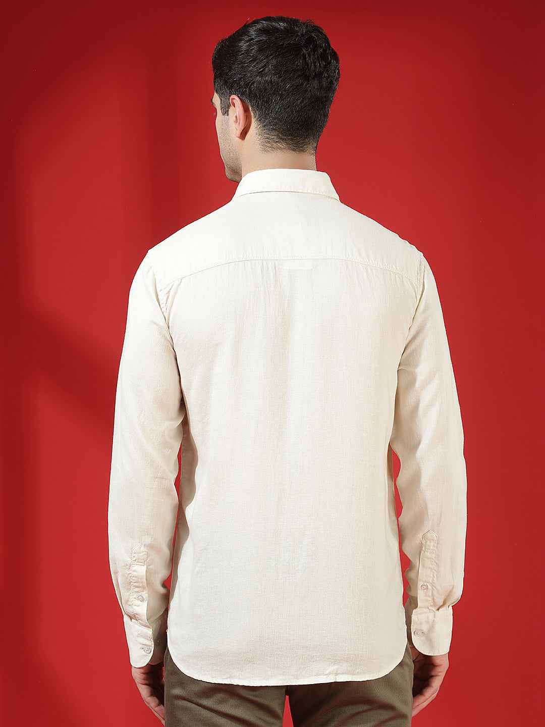 Beige Classic Comfort Shirt