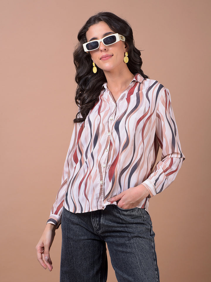 Multi-Color Printed Shirt