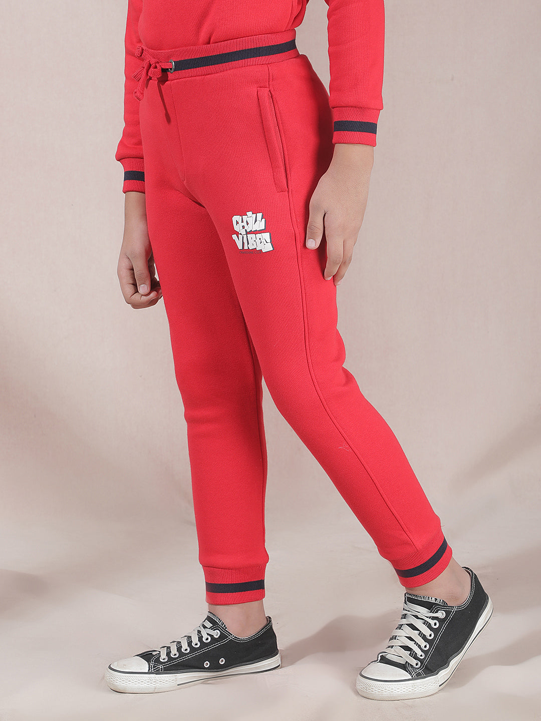 Cool Vibes Red Joggers
