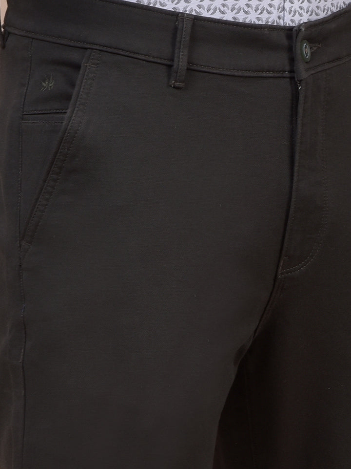 Clean Look Olive Trousers