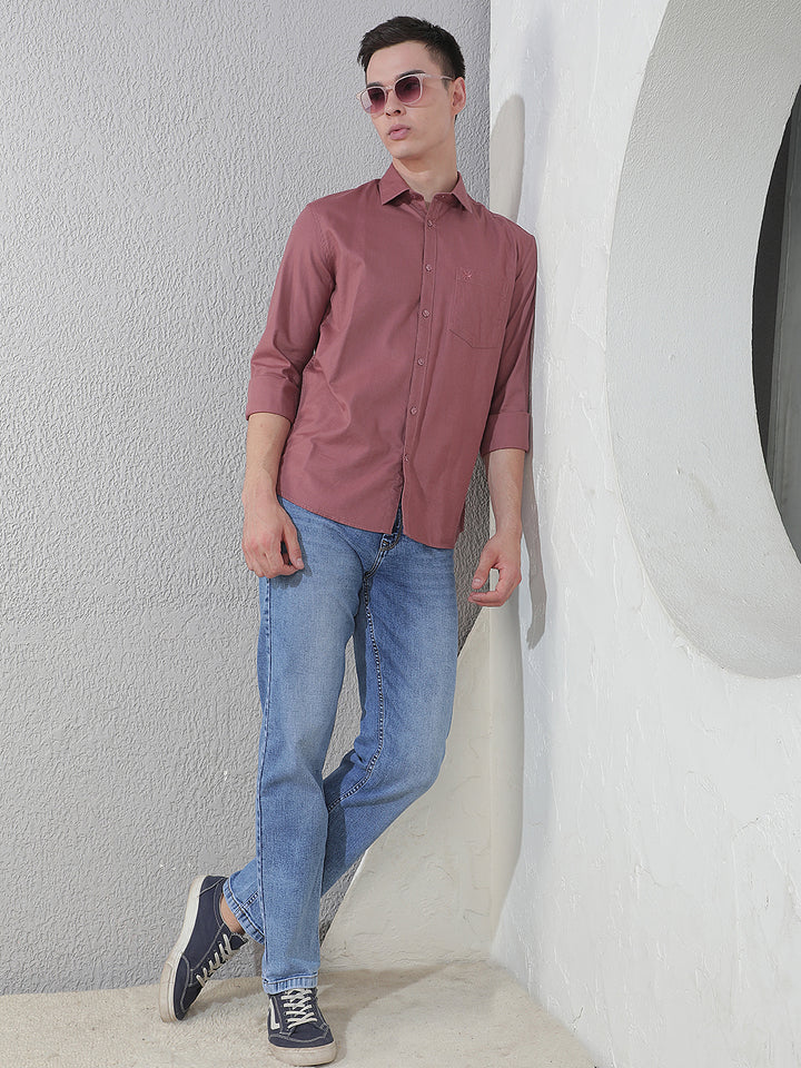 Espresso Coffee Brown Shirt