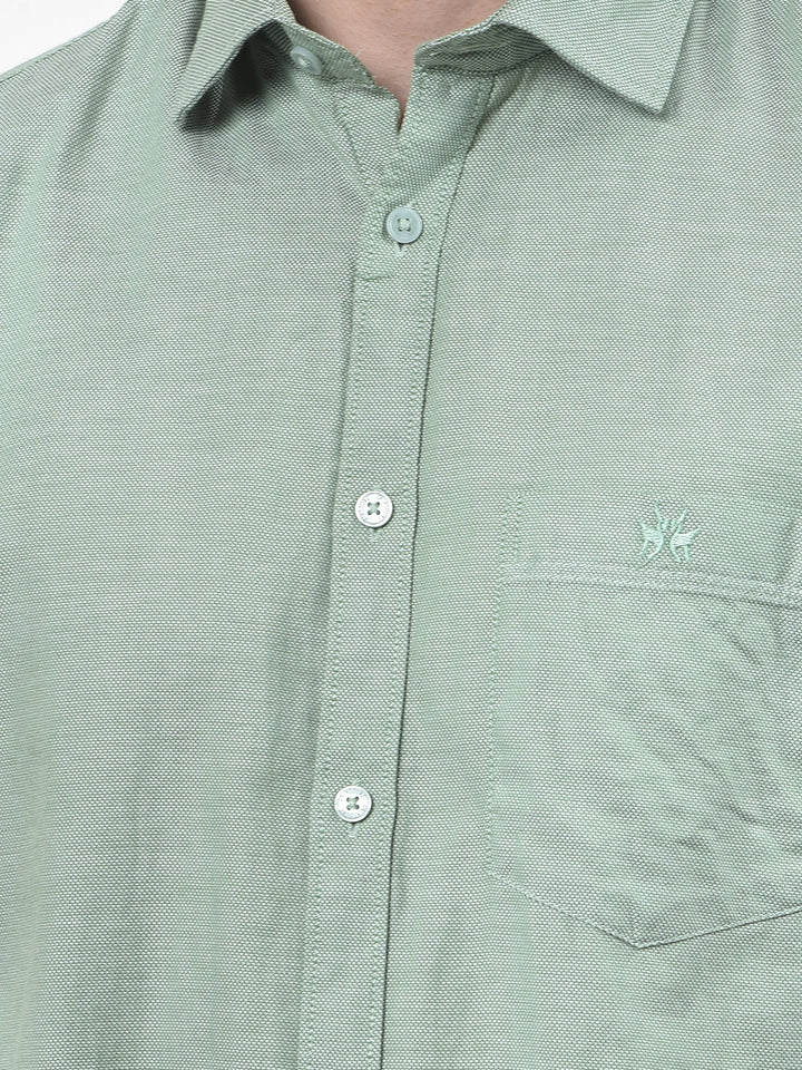 Green 100% Cotton Shirt