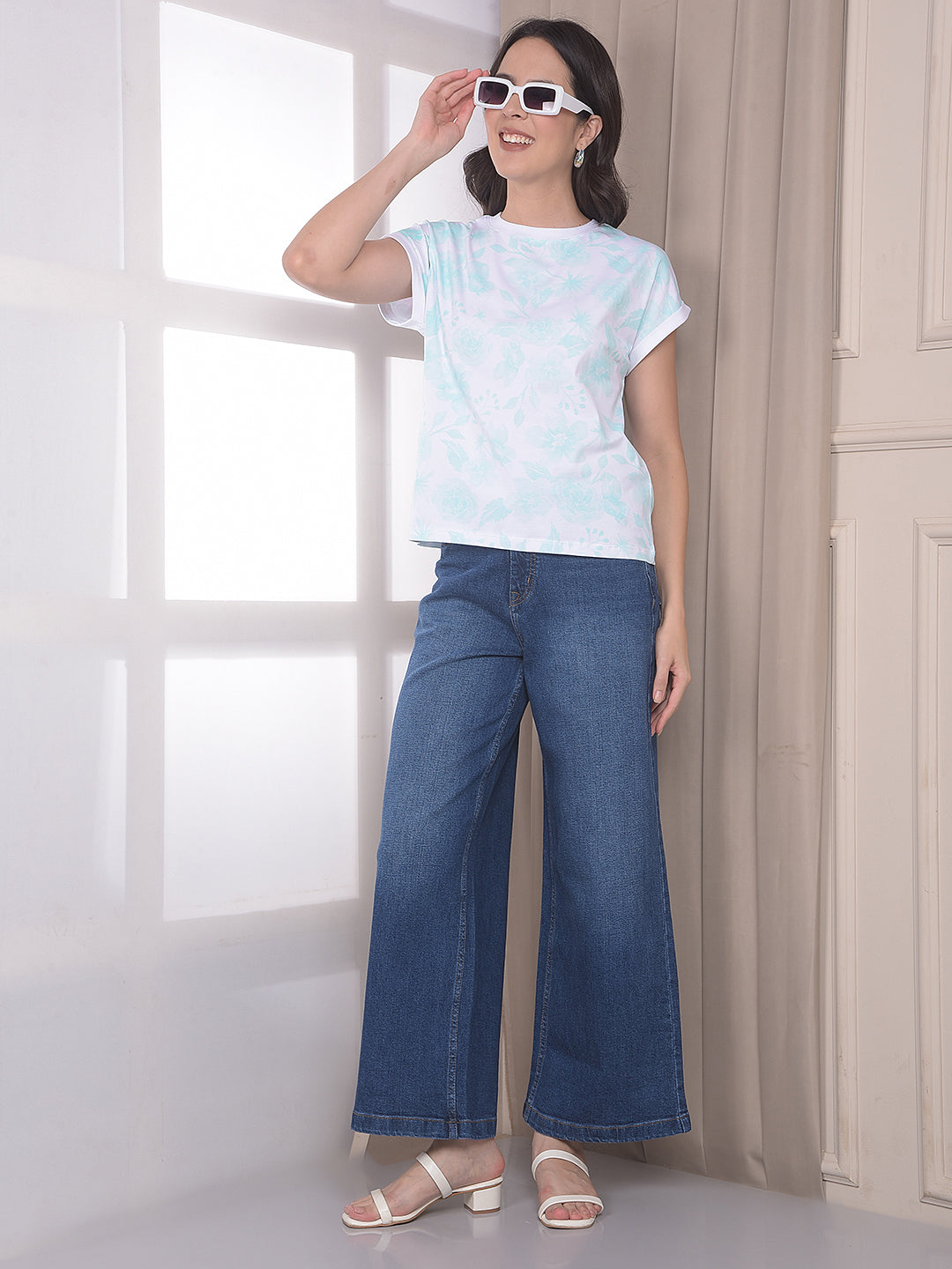 Blue Loose Fit Jeans
