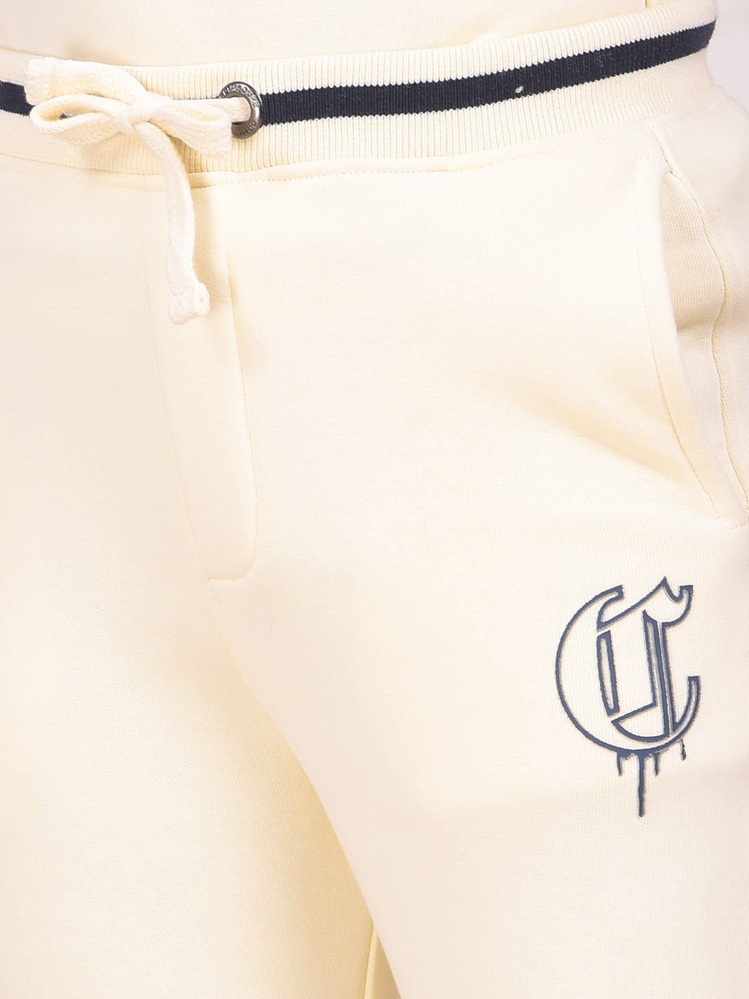 Cream Joggers with Relaxed Urban Comfort