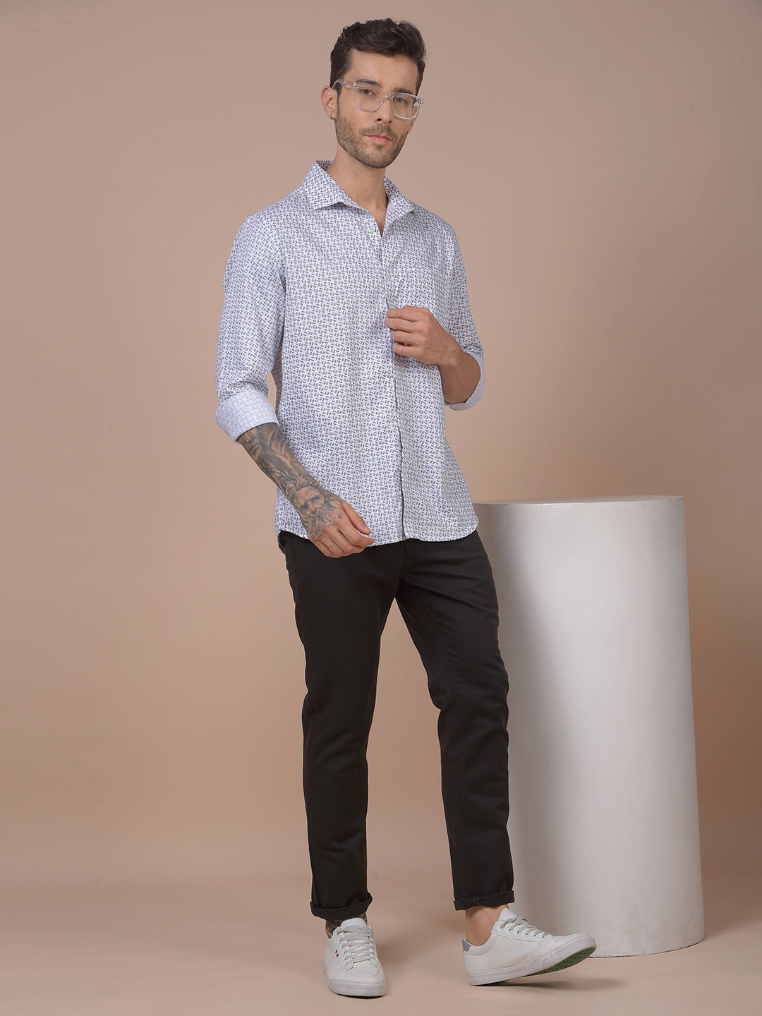 Clean Look Olive Trousers