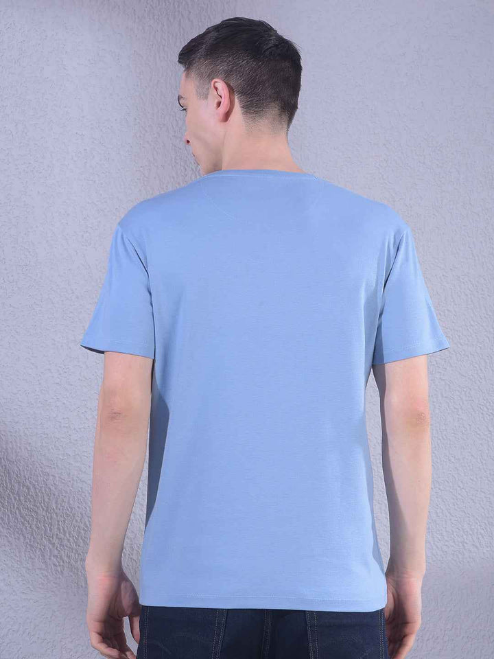 Blue Brand Logo T-Shirt