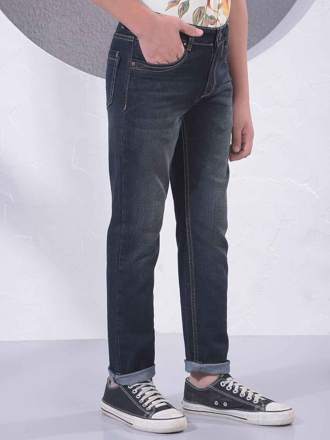 Black Core Casual Jeans