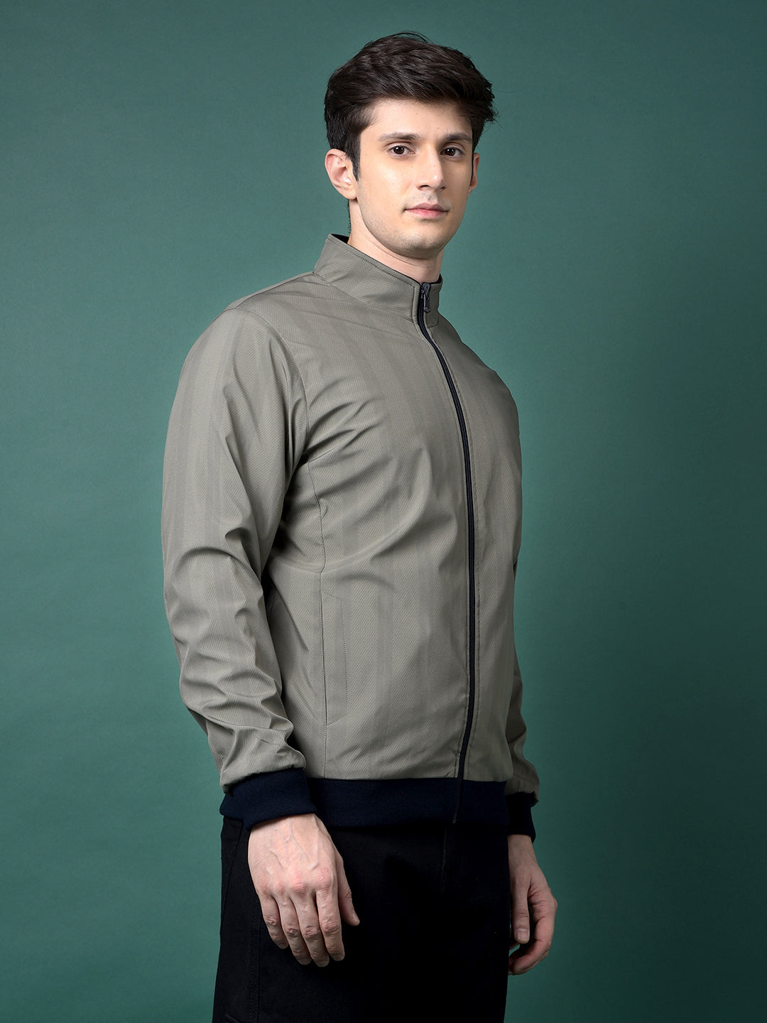 Green Reversible Jacket-Men Jackets-Crimsoune Club