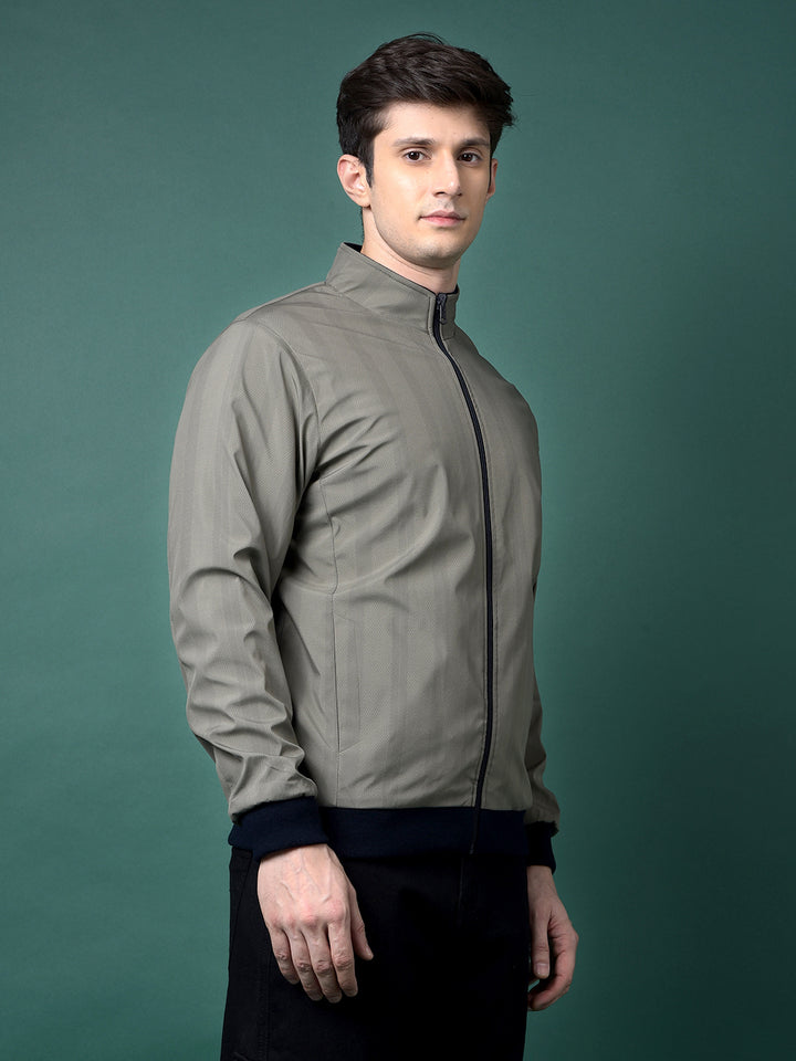 Green Reversible Jacket-Men Jackets-Crimsoune Club